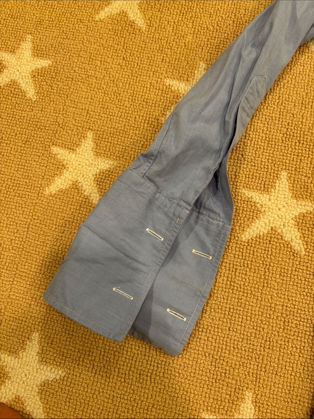 POLO BY RALPH LAUREN Men's Light Blue Dress Shirt - Slim Fit - Picture 3 of 5